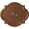 Ekena Millwork Waltz Ceiling Medallion (Fits Canopies up to 5 1/4"), 24"W x 20 1/2"H x 1 1/8"P, Polished Copper CM24WAPOS - alternate 1